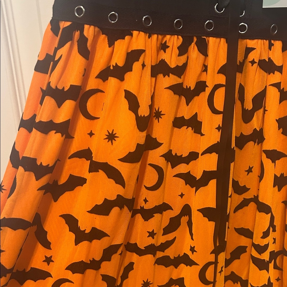 Halloween Bat Pattern Dress - Picture 4 of 6